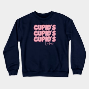 Cupids Vibes Valentines Day Crewneck Sweatshirt